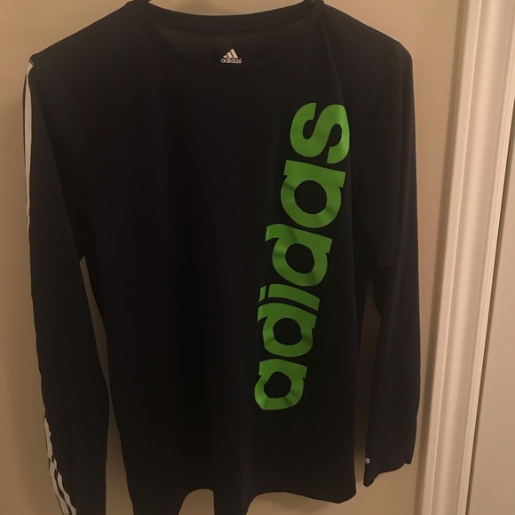 Adidas long sleeve dry fit shirt - Picture 1 of 4